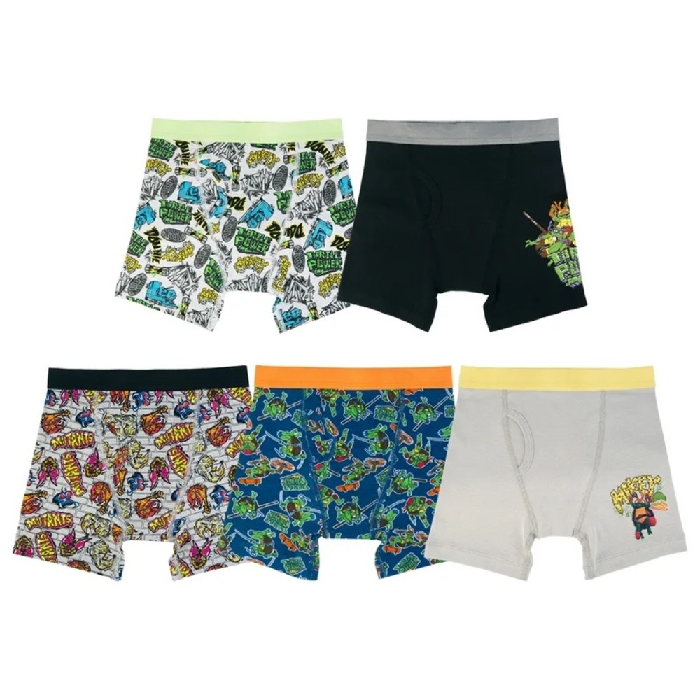 NWOT Colorful Graphic Boxer Briefs Set